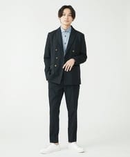 MKLJS78130 MK MICHEL KLEIN HOMME(MKミッシェルクランオム) ストレッチスラックス / VERTICALストレッチ ブラック(94)