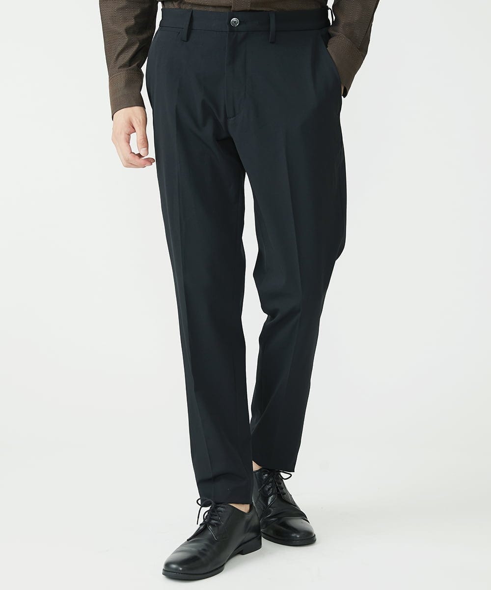 MKLJS78130 MK MICHEL KLEIN HOMME(MKミッシェルクランオム) ストレッチスラックス / VERTICALストレッチ ブラック(94)