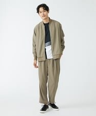MKLJU88110 MK MICHEL KLEIN HOMME(MKミッシェルクランオム) タックパンツ ベージュ(84)