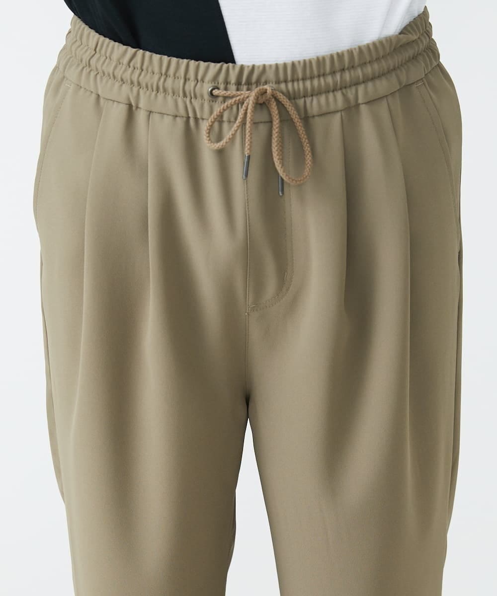 MKLJU88110 MK MICHEL KLEIN HOMME(MKミッシェルクランオム) タックパンツ ベージュ(84)