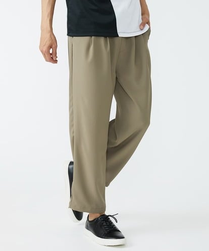MKLJU88110 MK MICHEL KLEIN HOMME タックパンツ