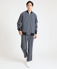 MKLJU88110 MK MICHEL KLEIN HOMME(MKミッシェルクランオム) タックパンツ ダークグレー(93)