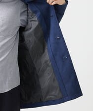 MKUAA52272 MK MICHEL KLEIN HOMME(MKミッシェルクランオム) 【洗える】ポンチスエード スタンドコート ベージュ
