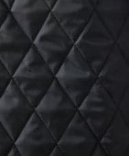 MKUAA61363 MK MICHEL KLEIN HOMME(MKミッシェルクランオム) スタンドコート/TECレザージャージ ブラック