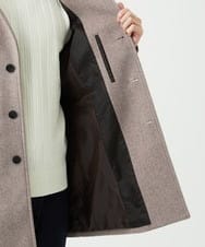 MKUAD65272 MK MICHEL KLEIN HOMME(MKミッシェルクランオム) RETECメルトン / フード付きコート ブラウン