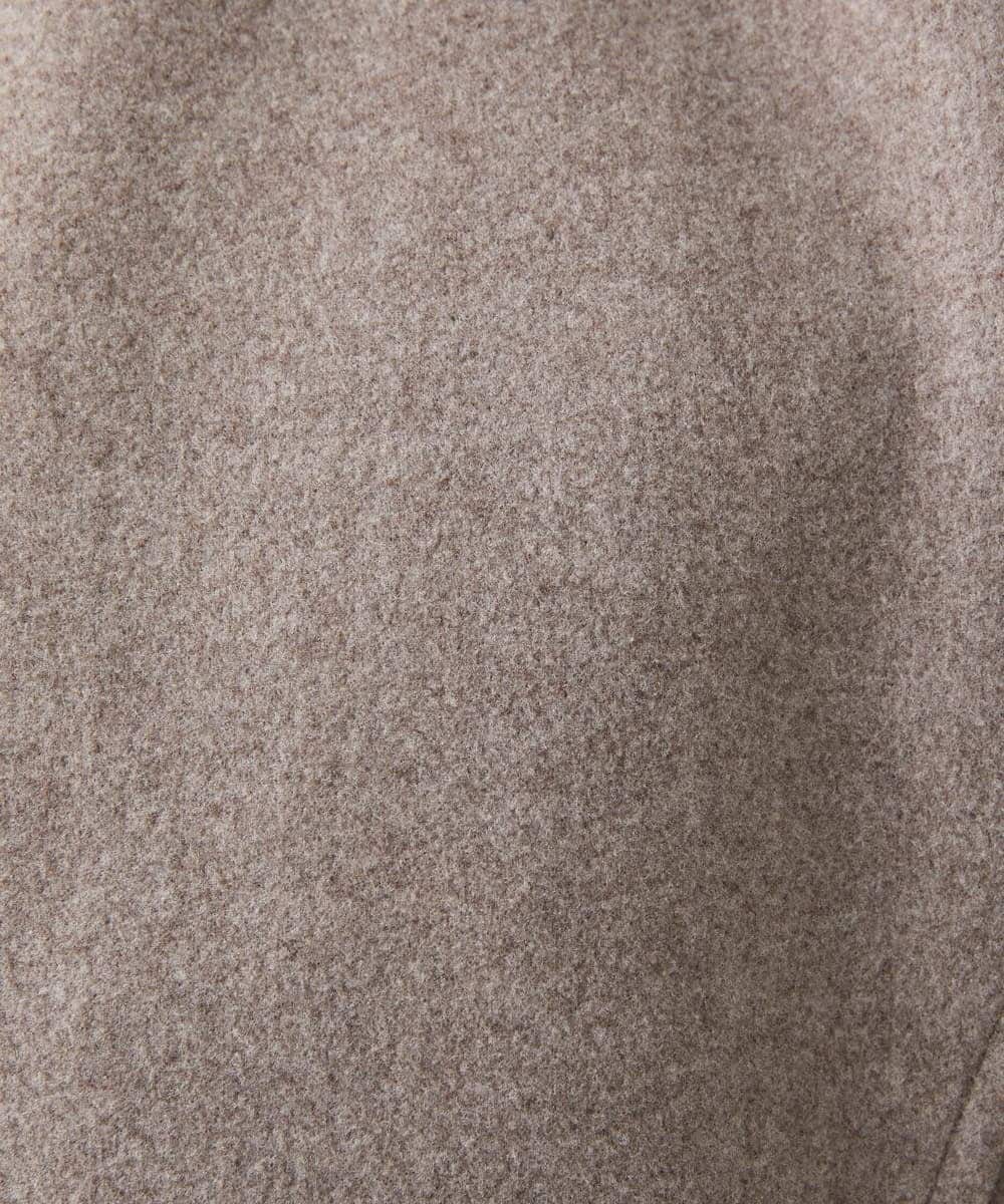 MKUAD65272 MK MICHEL KLEIN HOMME(MKミッシェルクランオム) RETECメルトン / フード付きコート ブラウン
