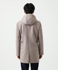 MKUAD65272 MK MICHEL KLEIN HOMME(MKミッシェルクランオム) RETECメルトン / フード付きコート ブラウン