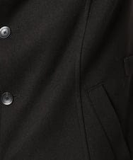 MKUAD65272 MK MICHEL KLEIN HOMME(MKミッシェルクランオム) RETECメルトン / フード付きコート ブラック