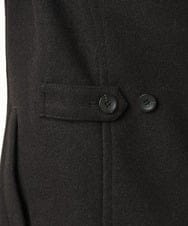 MKUAD65272 MK MICHEL KLEIN HOMME(MKミッシェルクランオム) RETECメルトン / フード付きコート ブラック