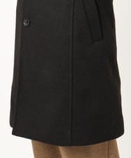 MKUAD65272 MK MICHEL KLEIN HOMME(MKミッシェルクランオム) RETECメルトン / フード付きコート ブラック