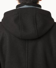 MKUAD65272 MK MICHEL KLEIN HOMME(MKミッシェルクランオム) RETECメルトン / フード付きコート ブラック