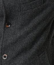MKUAD72450 MK MICHEL KLEIN HOMME(MKミッシェルクランオム) RENEWOOLドビー / スタンドカラーコート グレー