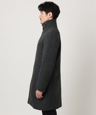 MKUAD72450 MK MICHEL KLEIN HOMME(MKミッシェルクランオム) RENEWOOLドビー / スタンドカラーコート グレー