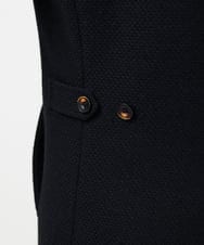 MKUAD72450 MK MICHEL KLEIN HOMME(MKミッシェルクランオム) RENEWOOLドビー / スタンドカラーコート ブラック
