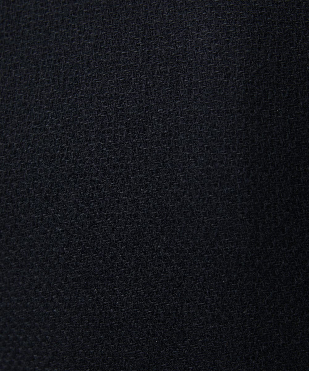 MKUAD72450 MK MICHEL KLEIN HOMME(MKミッシェルクランオム) RENEWOOLドビー / スタンドカラーコート ブラック