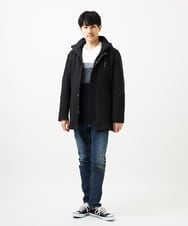 MKUAF11318 MK MICHEL KLEIN HOMME(MKミッシェルクランオム) 3WAYフードコート TECEASY カーキ
