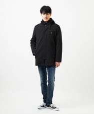 MKUAF11318 MK MICHEL KLEIN HOMME(MKミッシェルクランオム) 3WAYフードコート TECEASY カーキ
