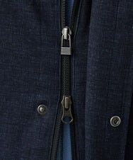 MKUAF11318 MK MICHEL KLEIN HOMME(MKミッシェルクランオム) 3WAYフードコート TECEASY ネイビー