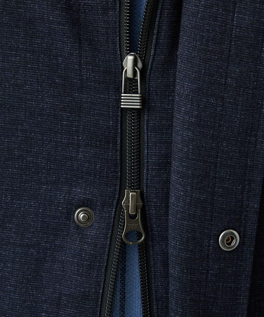 MKUAF11318 MK MICHEL KLEIN HOMME(MKミッシェルクランオム) 3WAYフードコート TECEASY ネイビー