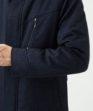 MKUAF11318 MK MICHEL KLEIN HOMME(MKミッシェルクランオム) 3WAYフードコート TECEASY ネイビー