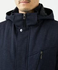 MKUAF11318 MK MICHEL KLEIN HOMME(MKミッシェルクランオム) 3WAYフードコート TECEASY ネイビー