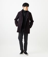 MKUAF11318 MK MICHEL KLEIN HOMME(MKミッシェルクランオム) 3WAYフードコート TECEASY パープル