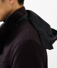 MKUAF11318 MK MICHEL KLEIN HOMME(MKミッシェルクランオム) 3WAYフードコート TECEASY パープル