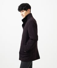 MKUAF11318 MK MICHEL KLEIN HOMME(MKミッシェルクランオム) 3WAYフードコート TECEASY パープル