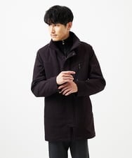 MKUAF11318 MK MICHEL KLEIN HOMME(MKミッシェルクランオム) 3WAYフードコート TECEASY パープル