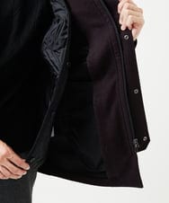 MKUAF11318 MK MICHEL KLEIN HOMME(MKミッシェルクランオム) 3WAYフードコート TECEASY パープル