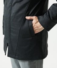 MKUAF12318 MK MICHEL KLEIN HOMME(MKミッシェルクランオム) 3WAY千鳥柄フードブルゾン TECEASY ダークグレー
