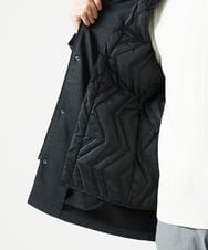 MKUAF12318 MK MICHEL KLEIN HOMME(MKミッシェルクランオム) 3WAY千鳥柄フードブルゾン TECEASY ダークグレー