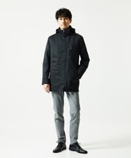 MKUAF12318 MK MICHEL KLEIN HOMME(MKミッシェルクランオム) 3WAY千鳥柄フードブルゾン TECEASY ダークグレー