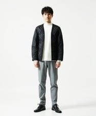 MKUAF12318 MK MICHEL KLEIN HOMME(MKミッシェルクランオム) 3WAY千鳥柄フードブルゾン TECEASY ダークグレー