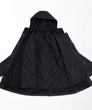 MKUAF12318 MK MICHEL KLEIN HOMME(MKミッシェルクランオム) 3WAY千鳥柄フードブルゾン TECEASY ダークグレー