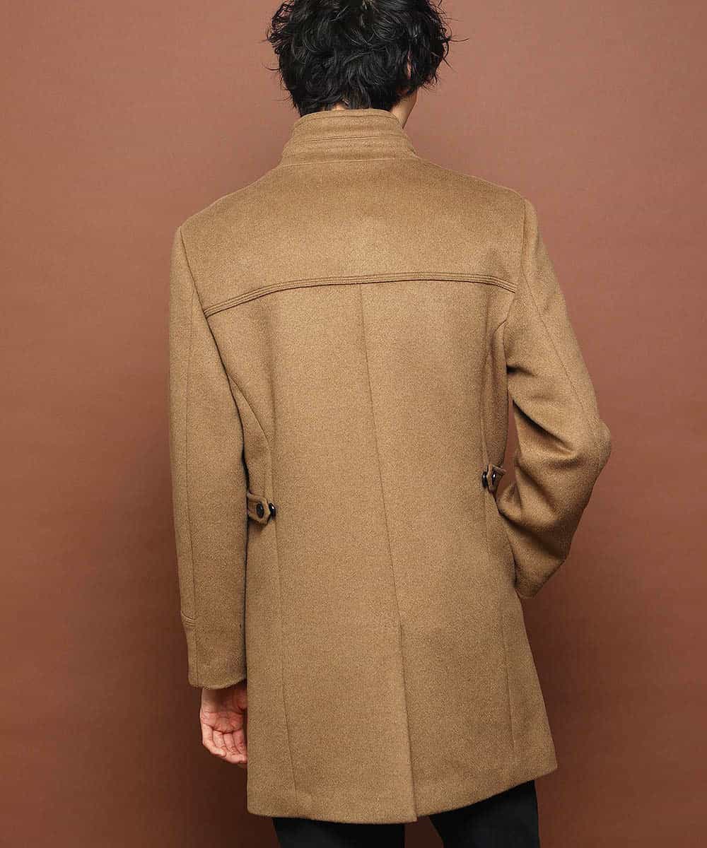MKUAJ82270 MK MICHEL KLEIN HOMME(MKミッシェルクランオム) コート／Ｗフェイスグランメルトン ベージュ