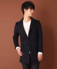 MKUAL70190 MK MICHEL KLEIN HOMME(MKミッシェルクランオム) チェスターコート／ブリティッシュＷフェイス ネイビー