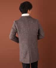 MKUAL70190 MK MICHEL KLEIN HOMME(MKミッシェルクランオム) チェスターコート／ブリティッシュＷフェイス ベージュ