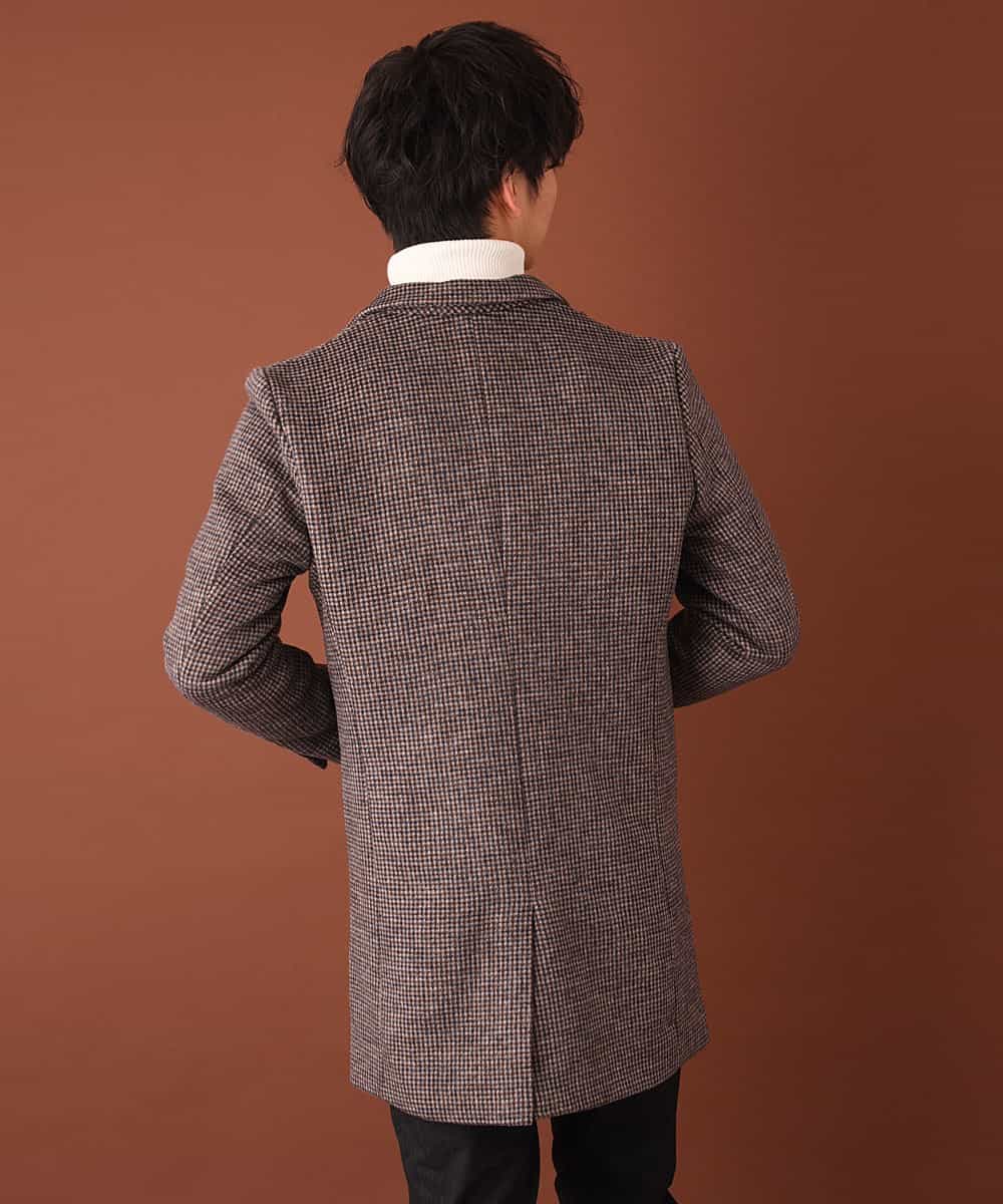 MKUAL70190 MK MICHEL KLEIN HOMME(MKミッシェルクランオム) チェスターコート／ブリティッシュＷフェイス ベージュ