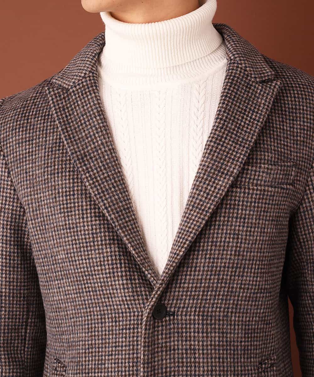 MKUAL70190 MK MICHEL KLEIN HOMME(MKミッシェルクランオム) チェスターコート／ブリティッシュＷフェイス ベージュ