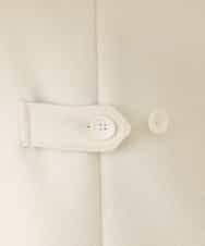 MKUAM62250 MK MICHEL KLEIN HOMME(MKミッシェルクランオム) 《オンラインストア限定プライス》【WEBストア限定カラー / ホワイト】ライトビーバースタンドメルトンコート ホワイト