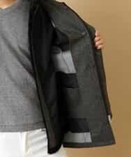 MKUAO22230 MK MICHEL KLEIN HOMME(MKミッシェルクランオム) 《オンラインストア限定プライス》【着脱可能！ハイブリットボアライナー付き】４ＷＡＹ：ストレッチコート カーキ