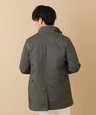 MKUAO22230 MK MICHEL KLEIN HOMME(MKミッシェルクランオム) 《オンラインストア限定プライス》【着脱可能！ハイブリットボアライナー付き】４ＷＡＹ：ストレッチコート カーキ