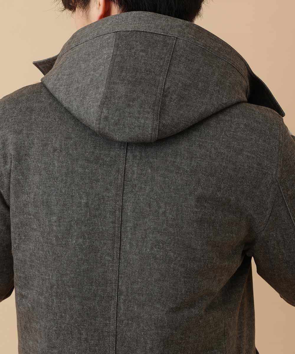 MKUAO22230 MK MICHEL KLEIN HOMME(MKミッシェルクランオム) 《オンラインストア限定プライス》【着脱可能！ハイブリットボアライナー付き】４ＷＡＹ：ストレッチコート カーキ