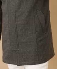 MKUAO22230 MK MICHEL KLEIN HOMME(MKミッシェルクランオム) 《オンラインストア限定プライス》【着脱可能！ハイブリットボアライナー付き】４ＷＡＹ：ストレッチコート カーキ
