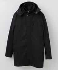MKUAO22230 MK MICHEL KLEIN HOMME(MKミッシェルクランオム) 《オンラインストア限定プライス》【着脱可能！ハイブリットボアライナー付き】４ＷＡＹ：ストレッチコート ブラック
