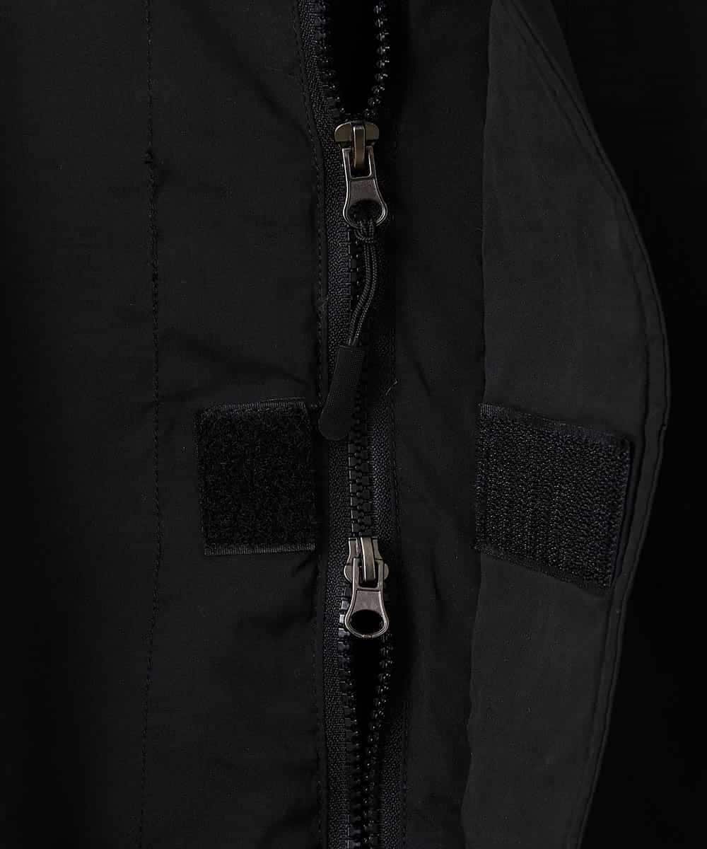 MKUAO41230 MK MICHEL KLEIN HOMME(MKミッシェルクランオム) モンスターパーカーコート ブラック