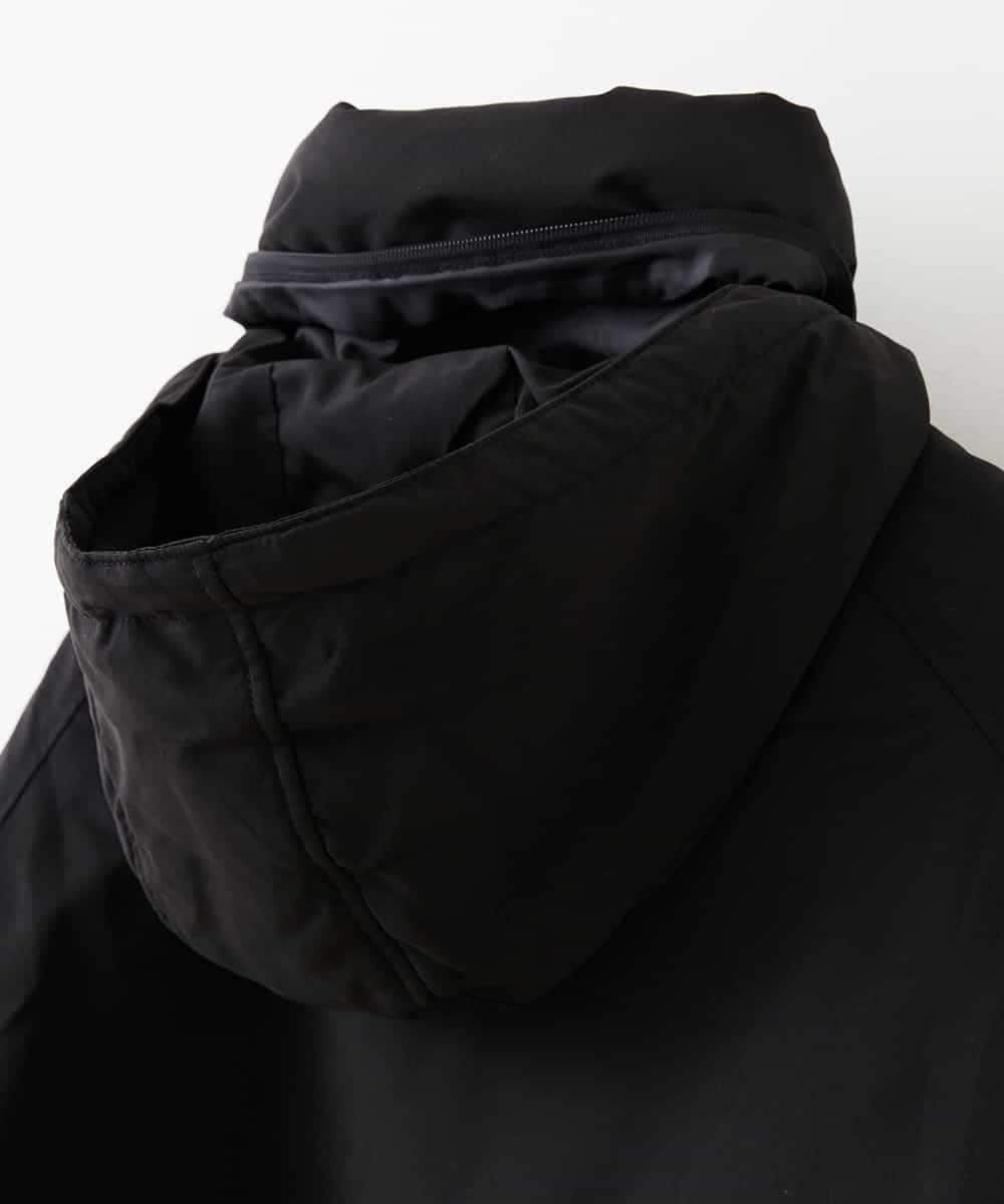 MKUAO41230 MK MICHEL KLEIN HOMME(MKミッシェルクランオム) モンスターパーカーコート ブラック
