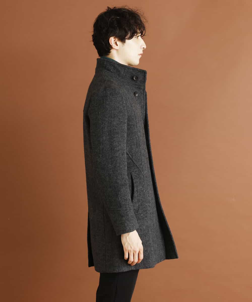 スタンドカラーコート ウールミックスビーバー その他のコート ブルゾン Mk Michel Klein Homme Mkミッシェルクランオム イトキンオンラインストア