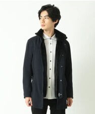 MKUAU11270 MK MICHEL KLEIN HOMME(MKミッシェルクランオム) 2WAY TEC ライナー付きコート ネイビー(57)